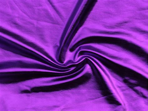 purple stretch fabric